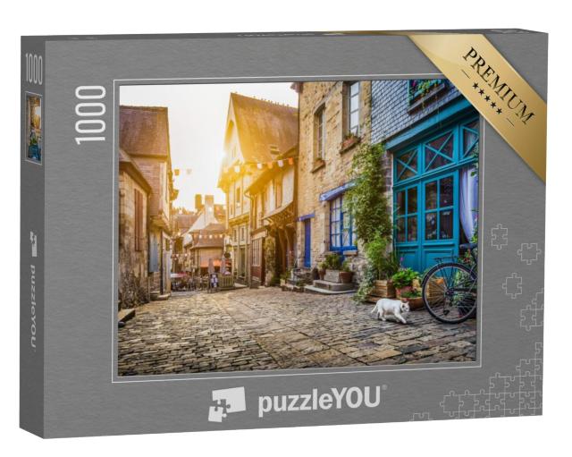 Puzzel 1000 stukjes „Panoramisch uitzicht op de oude stad in Europa“