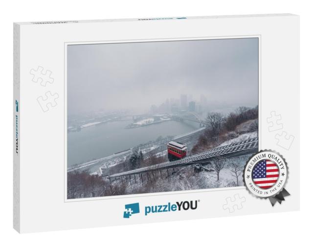 Iconic View of Pittsburgh Pennsylvania with the Duquesne... Jigsaw Puzzle