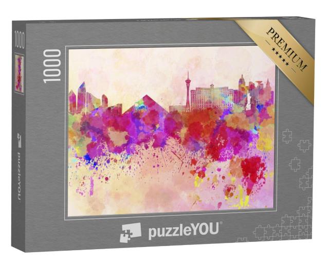 Puzzel 1000 stukjes „Las Vegas Skyline“