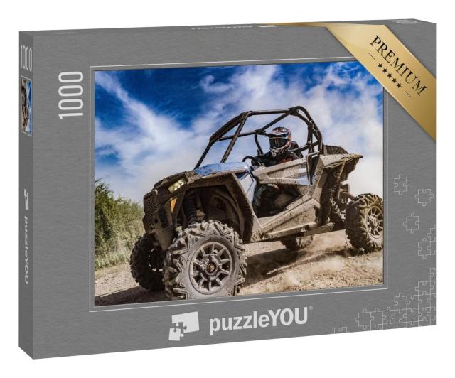 Puzzle 1000 Teile „Offroad: Buggy-Extremfahrt auf Schotterpiste“