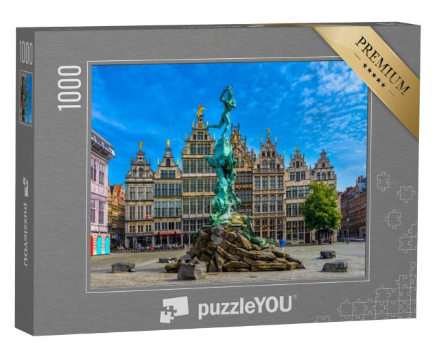 Puzzel 1000 stukjes „De Grote Markt in Antwerpen , België“