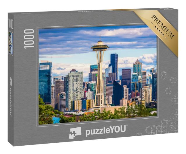 Puzzle „Skyline von Seattle, Washington“