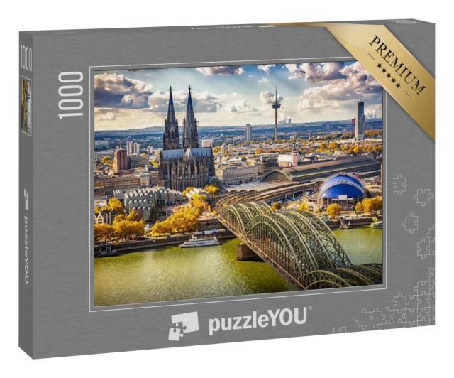 City Puzzle Köln Premium Puzzle Erwachsenenpuzzle Spiele Puzzle Städtepuzzle 