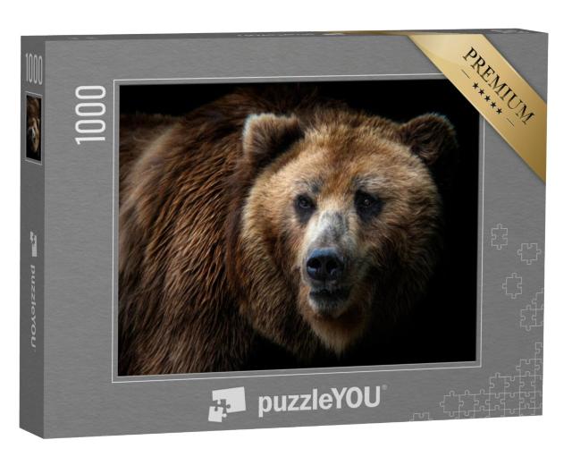 Puzzel 1000 stukjes „Een Kamtsjatka beer“