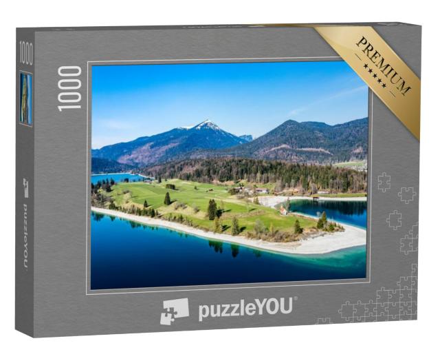 Puzzel 1000 stukjes „Walchensee“