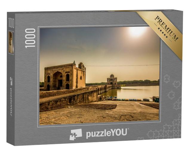 Puzzel 1000 stukjes „Hiran Minar, Sheikhupura, provincie Punjab, Pakistan“