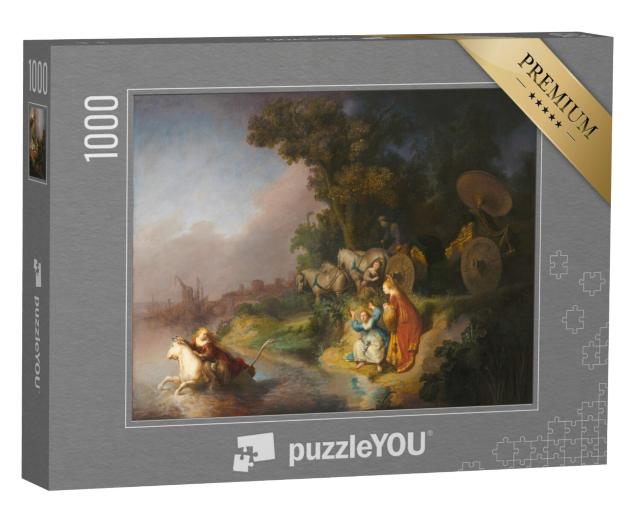 Puzzel 1000 stukjes „Rembrandt - De ontvoering van de Europa“