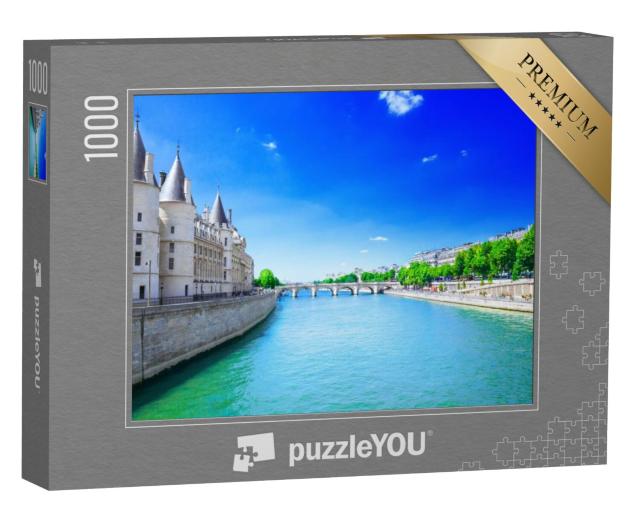 Puzzel 1000 stukjes „De Seine bij Île de la Cité in Parijs“