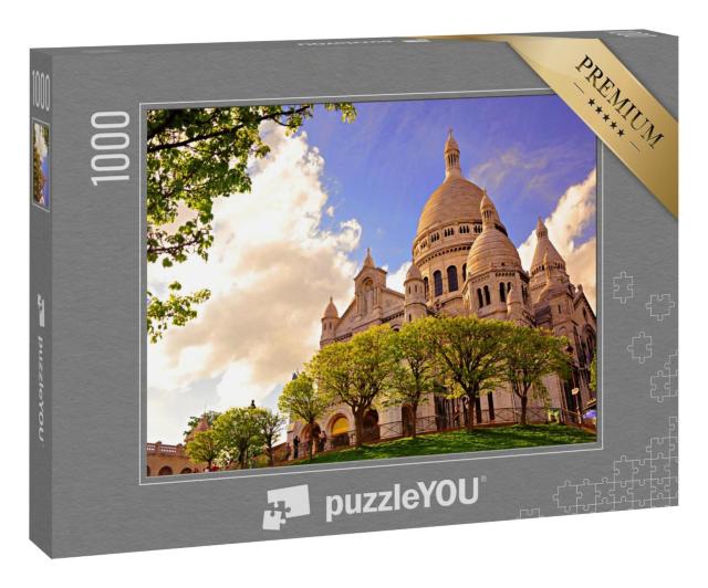 Puzzle 1000 Teile „Berühmte Kirche Sacre Coeur, Paris, Frankreich“