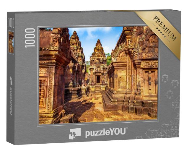 Puzzel 1000 stukjes „Tempel van de hindoegod Shiva, Siem Reap, Cambodja“