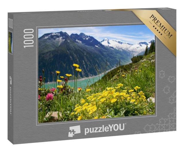 Puzzle 1000 Teile „Zillertaler Alpen, Österreich“