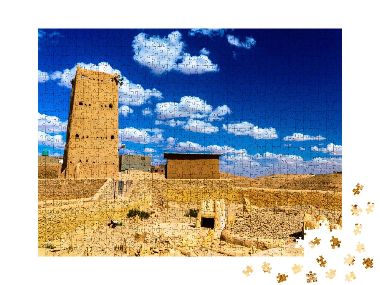 Puzzle 1000 Teile „Borj Cheikh el Hadj in Beni Isguen, Stadt in Algerien“