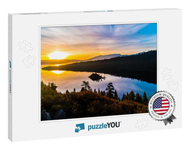 Lake Tahoe Nature Get Away a Vacation Destination Amazing... Jigsaw Puzzle