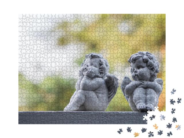 Puzzle 1000 Teile „Baby-Puppen-Skulpturen“