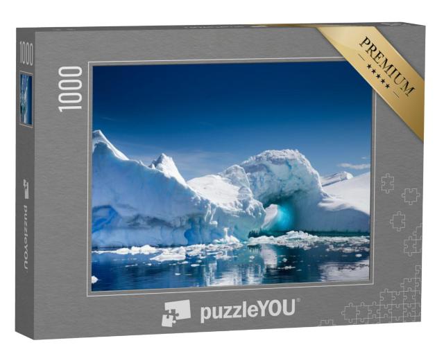 Puzzel 1000 stukjes „IJsberg in Pleneau Baai, Port Charcot, Antarctica“