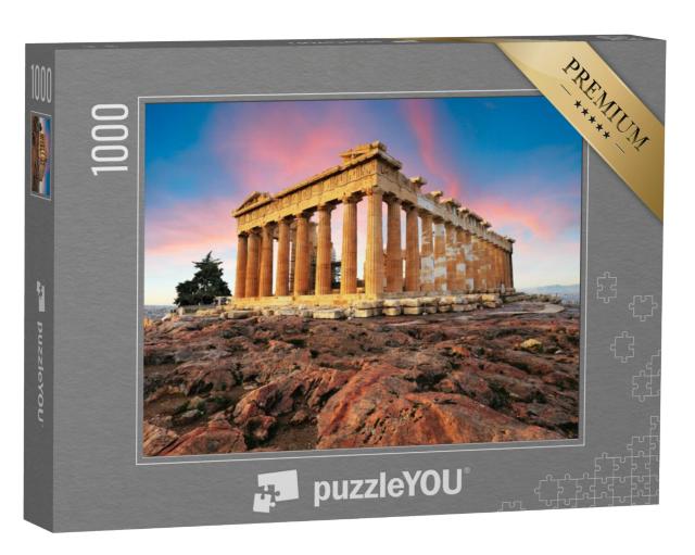 Puzzel 1000 stukjes „Parthenon op de Akropolis, Athene, Griekenland“