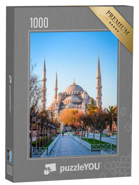 Puzzel 1000 stukjes „De Blauwe Moskee van Istanbul“