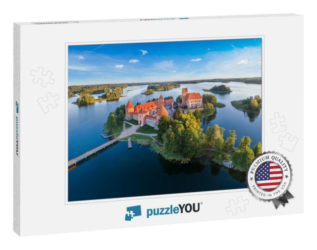 Trakai Castle Medieval Gothic Island Castle, Located in G... Jigsaw Puzzle