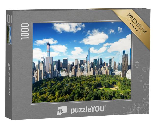 Puzzel 1000 stukjes „New York en Central Park“