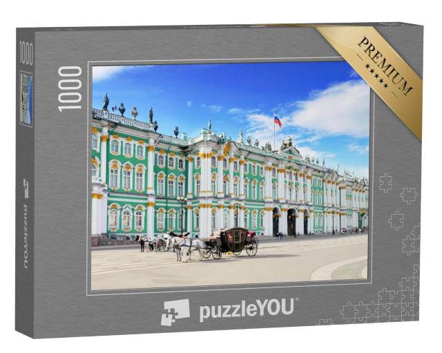 Puzzel 1000 stukjes „Winterpaleisplein, Sint-Petersburg“