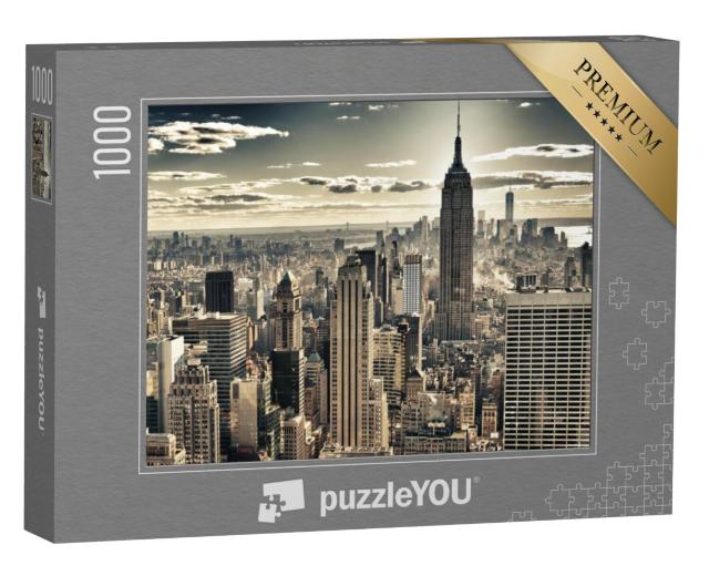 Puzzel 1000 stukjes „HDR-beeld van New York“