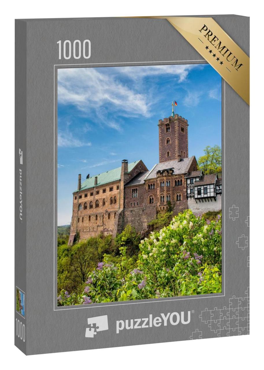 Puzzle 1000 Teile „Sehenswürdigkeit: Wartburg in Eisenach, Deutschland“