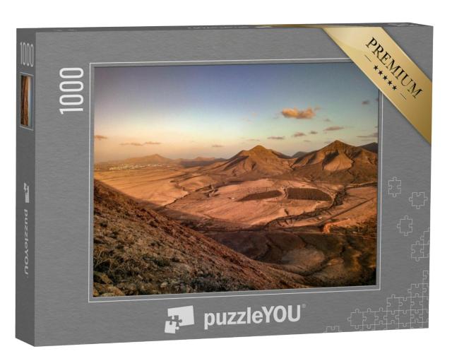 Puzzel 1000 stukjes „Vulkanen op Fuerteventura, Canarische Eilanden“