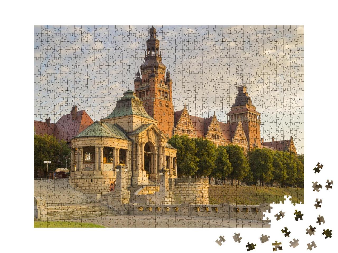 Puzzle 1000 Teile „Terrassen von Stettin, Szczecin, Polen“