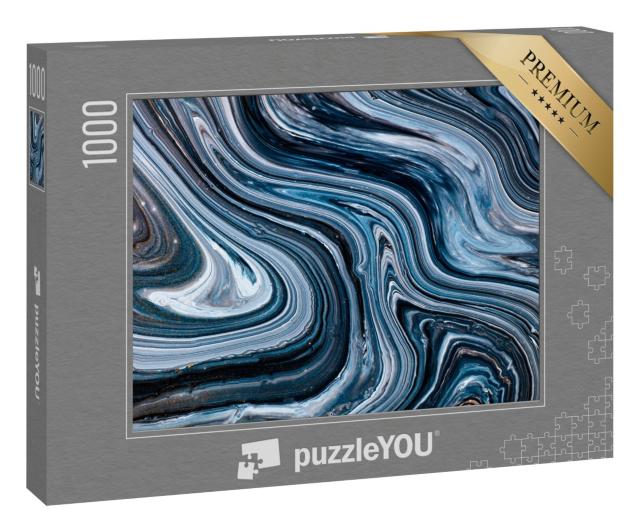 Puzzle 1000 Teile „Fließende Kunsttextur“