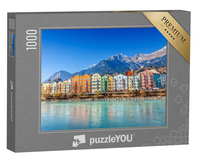 Puzzel 1000 stukjes „Stadsgezicht van Innsbruck, Oostenrijk“