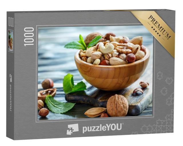 Puzzel 1000 stukjes „Gemengde noten“