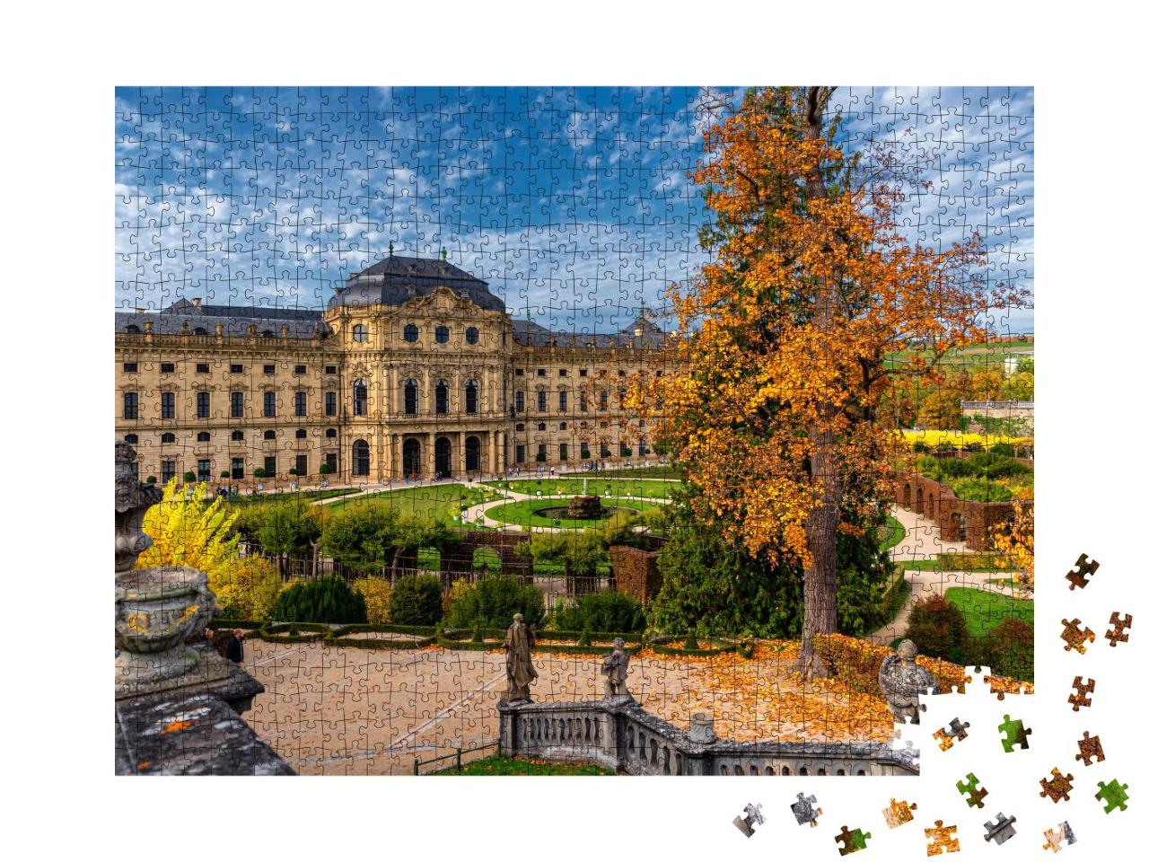 Puzzle 1000 Teile „Residenz Würzburg, Deutschland“