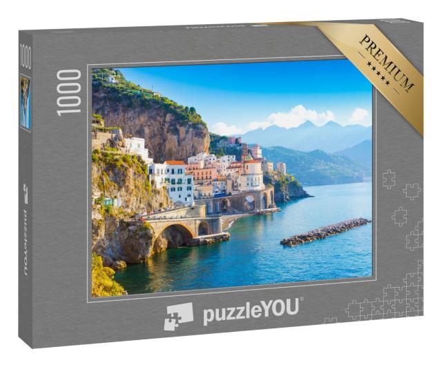 Puzzle 1000 Teile „Amalfi am Morgen, Italien“