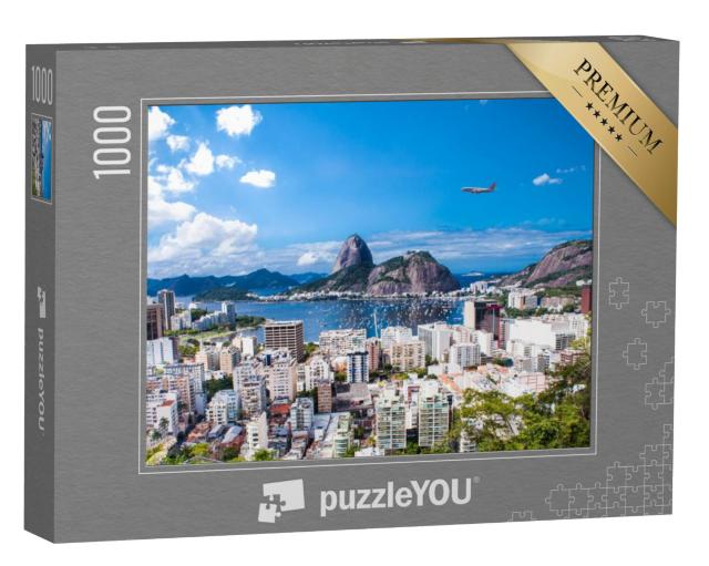 Puzzel 1000 stukjes „Rio De Janeiro op de Suikerbroodberg, Brazilië“