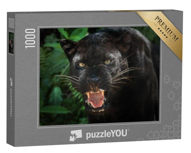 Puzzel 1000 stukjes „Zwarte Panter“