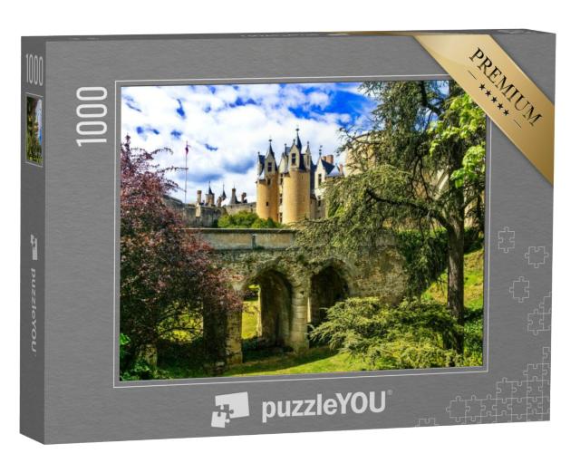 Puzzel 1000 stukjes „Middeleeuwse kastelen in de Loire-vallei, Frankrijk“