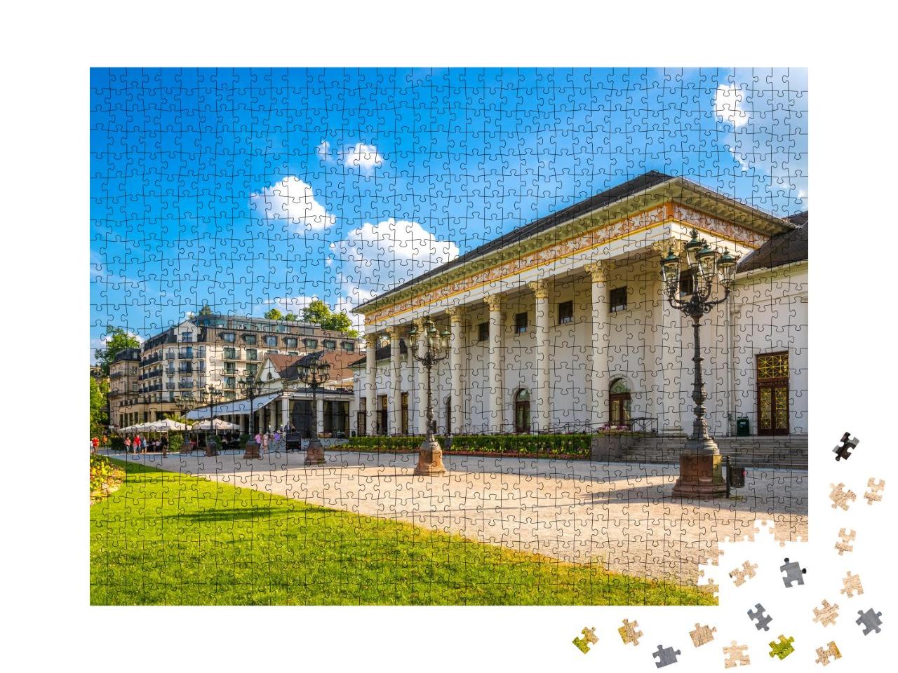 Puzzle 1000 Teile „Berühmtes Casino in Baden-Baden, Deutschland“