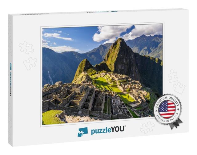 Machu Picchu, a Peruvian Historical Sanctuary in 1981 & a... Jigsaw Puzzle