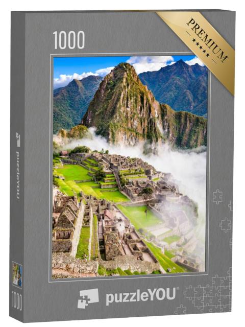 Puzzel 1000 stukjes „Verwoeste stad Machu Picchu, Peru“