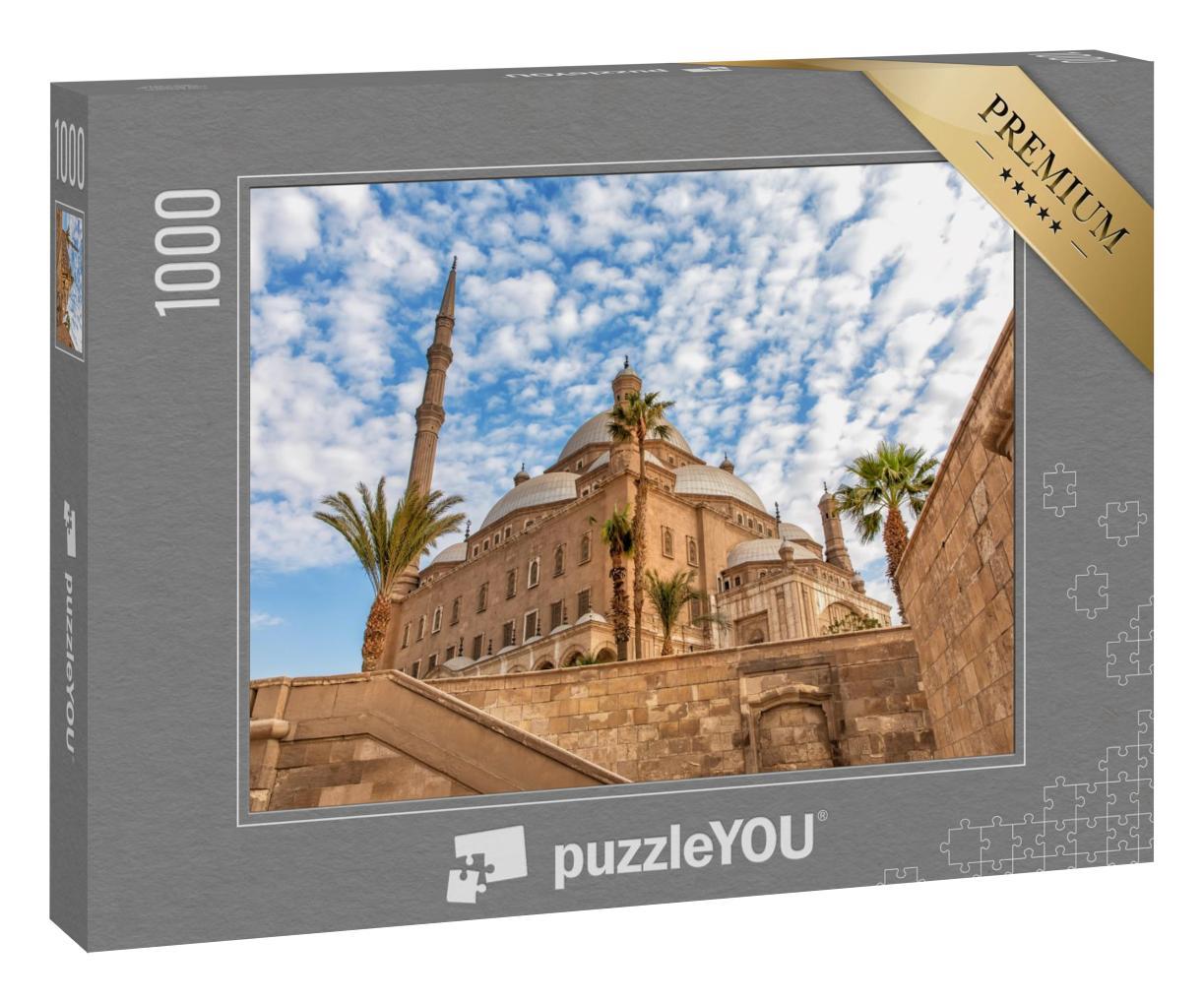 Puzzle 1000 Teile „Große Moschee von Muhammad Ali Pascha, Kairo, Ägypten“