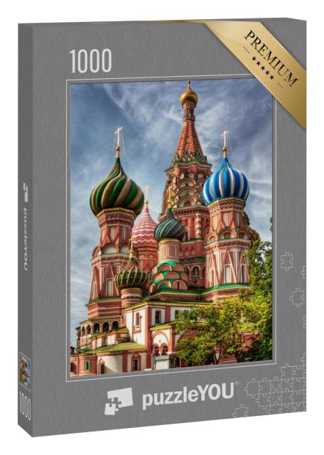 Puzzle 1000 Teile „Basiliuskathedrale Moskau“