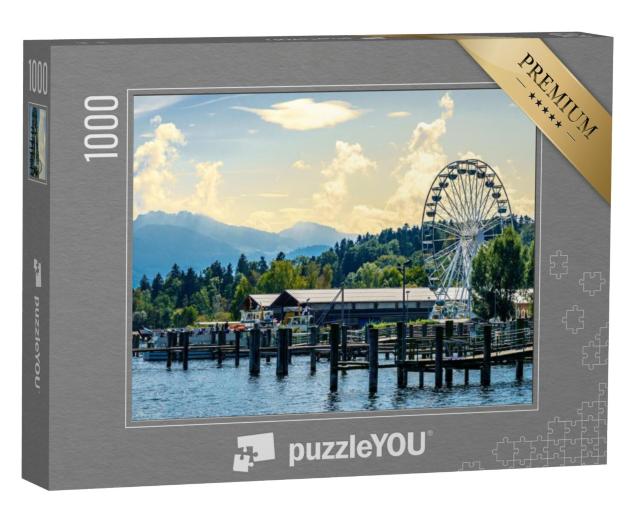 Puzzel 1000 stukjes „Chiemsee in Beieren, Duitsland“