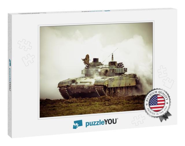 Military Tank on War... Jigsaw Puzzle