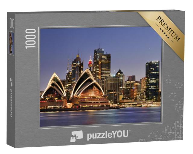 Puzzel 1000 stukjes „Skyline van Sydney, Australië“