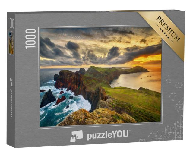 Puzzel 1000 stukjes „Landschap van Madeira“