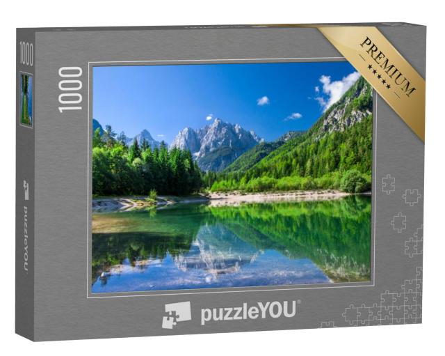 Puzzel 1000 stukjes „Nationaal Park Triglav in de Julische Alpen, Slovenië“