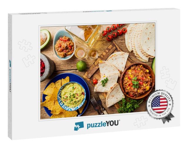 Mexican Food Mix... Jigsaw Puzzle