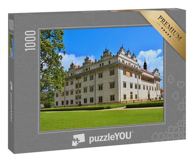 Puzzle 100 Teile „Schloss Litomysl, UNESCO-Welterbe, Tschechische Republik“