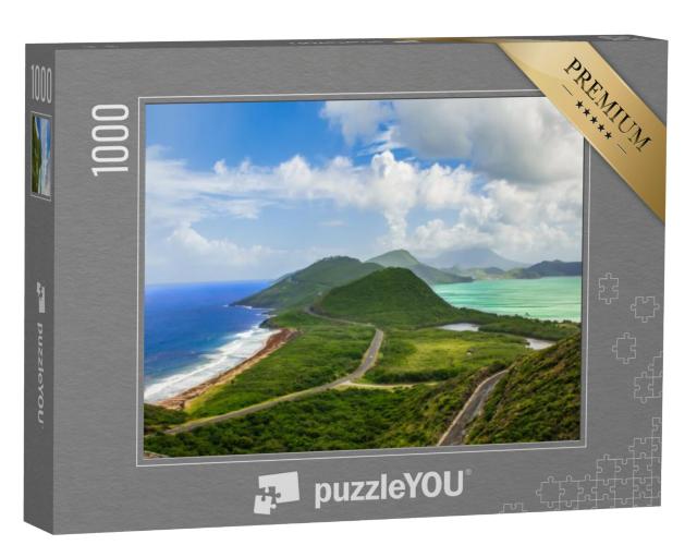 Puzzel 1000 stukjes „St Kitts en Nevis, Caribisch gebied“