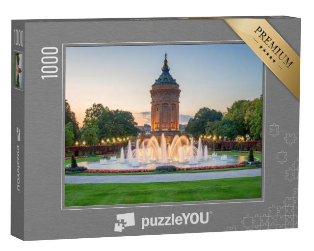 Puzzel 1000 stukjes „Mannheim, Duitsland“